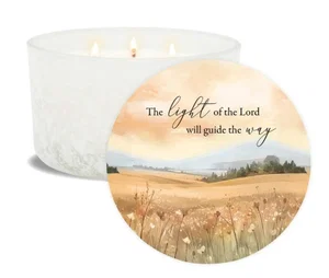 Candle 3-Wick-Light Of/Lord