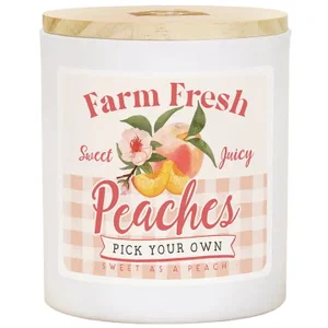 Farm Fresh Peaches Candle