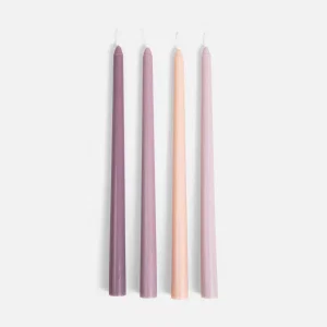 Muted Advent Candles - 4pk
