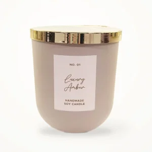 Luxury Amber - Soy Candle 10 oz