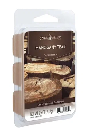 2.5 oz Wax Melt Mahogany Teak