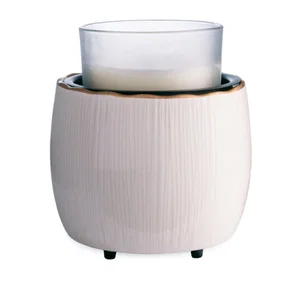 Crock Candle Warmer Golden Ridges