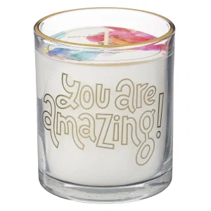 Glass Candle You Are Amazing