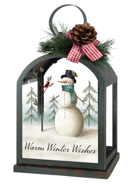 Image of Lantern Arched Warm Wtr Wish