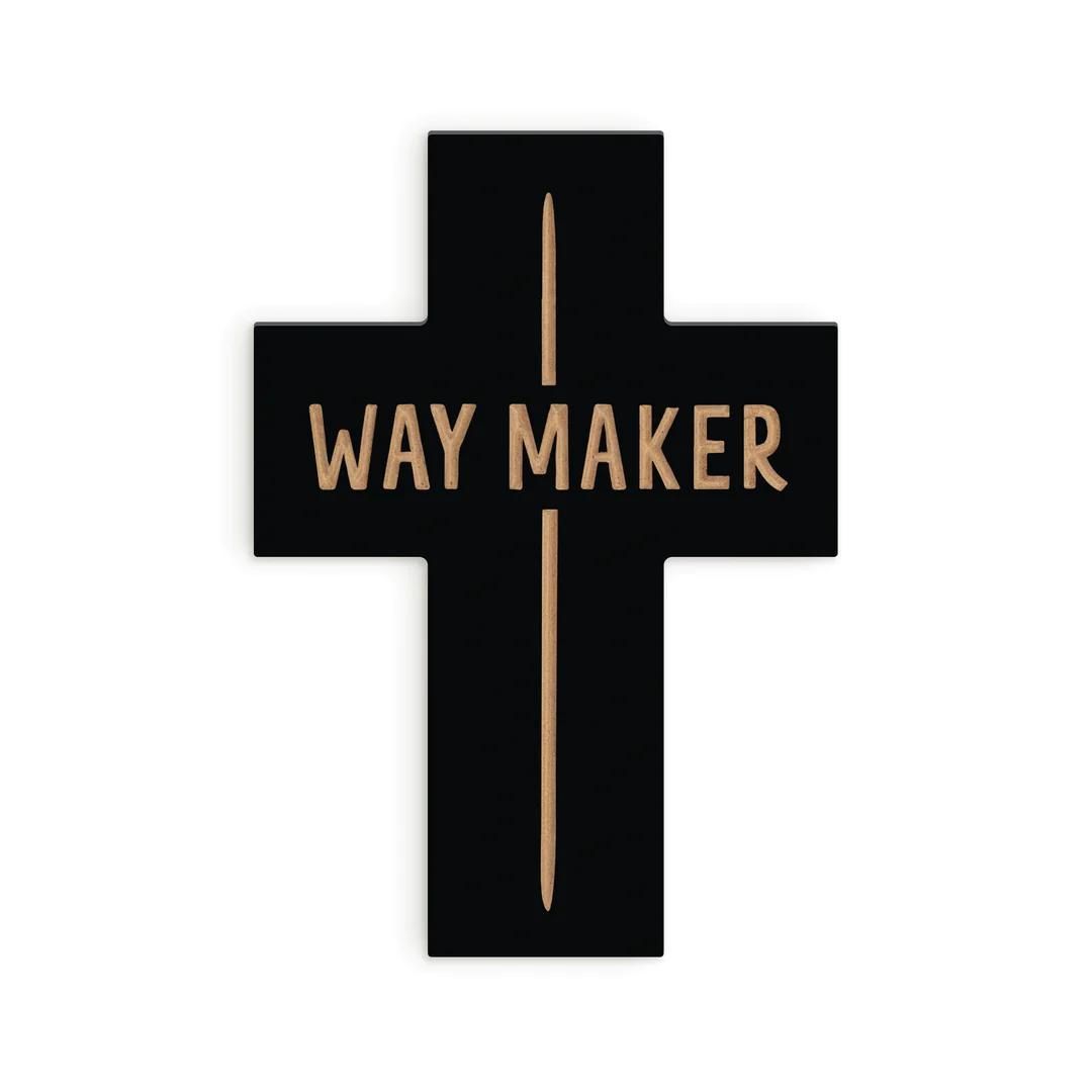 Way Maker Cross  5.75x8