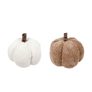 Assorted Fleece Pumpkins Small