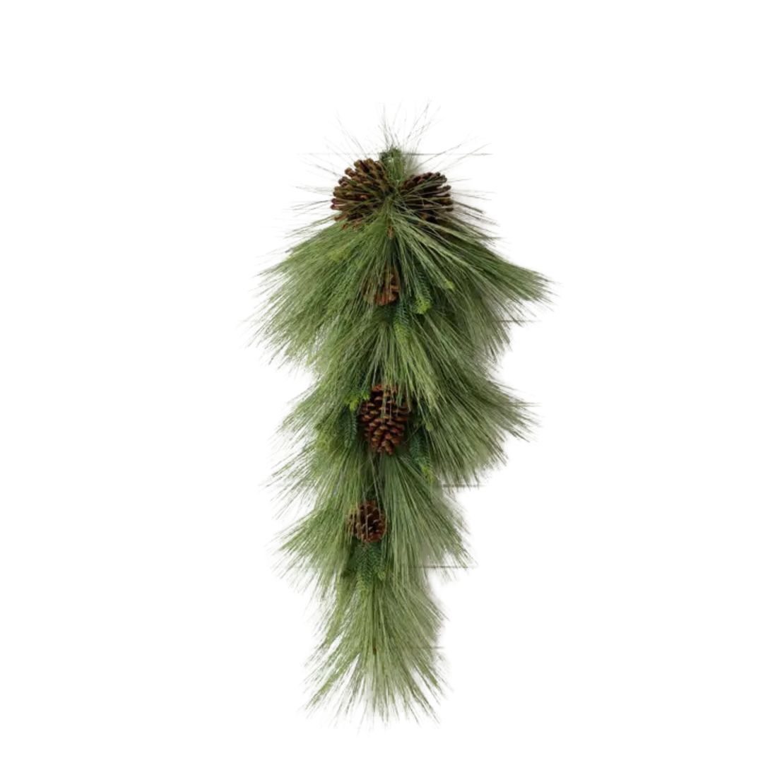 Image of Swag – Real Feel White Pine with Spruce Tips and Cones