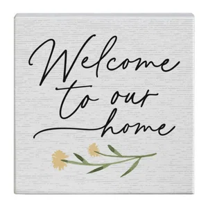 Welcome Home Flower - Small Talk Square