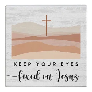 Eyes Fixed On Jesus - Gift-A-Block