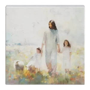 Jesus Children Art - Small Talk Square