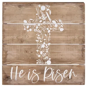 He Is Risen Cross - Perfect Pallet Petite