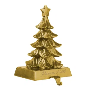 Stocking Holder Polyresin Peace on Earth