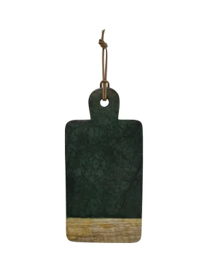 Board Green Marble and Wood