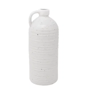 Lg. White Vase