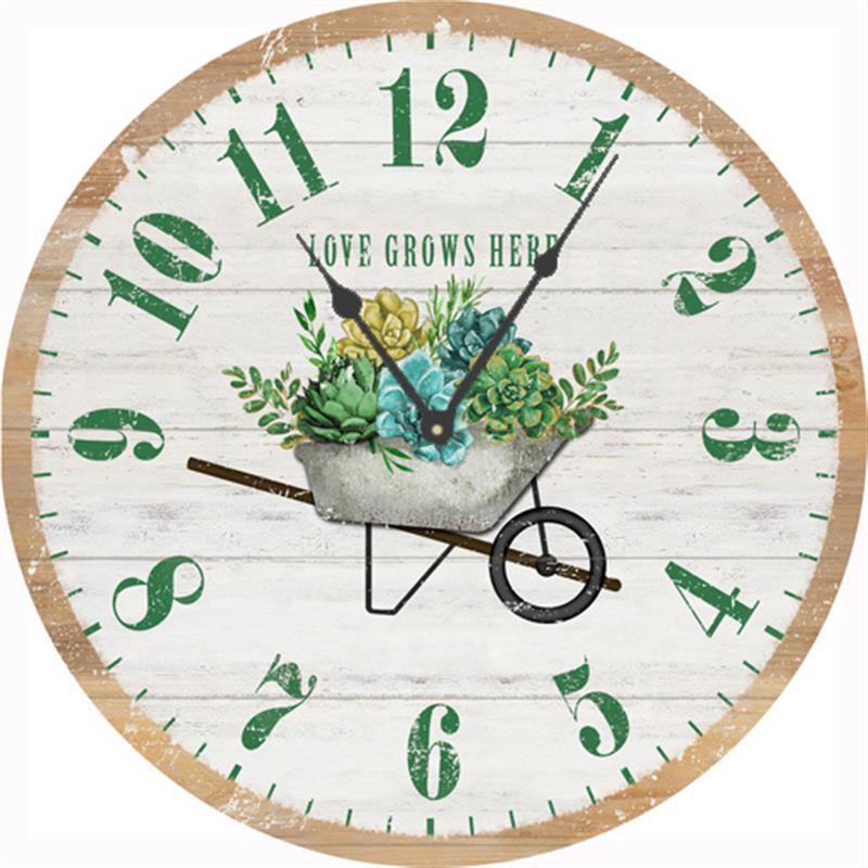 Image of Succulent Clock