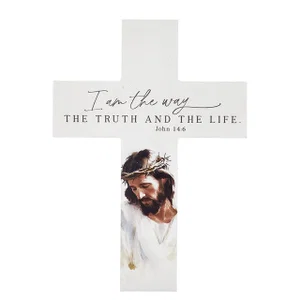 The Way The Truth The Life Collection Wall Cross - The Lord Will