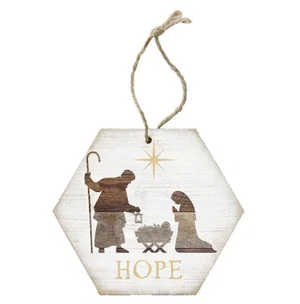 Nativity Hope Ornament
