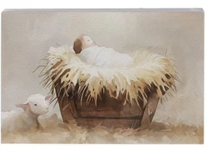 Jesus Manger Art