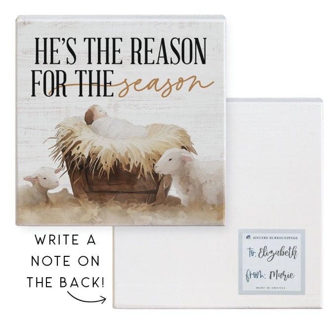 Image of Reason For Season Block