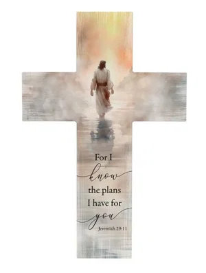Wall Cross I Know The Plans