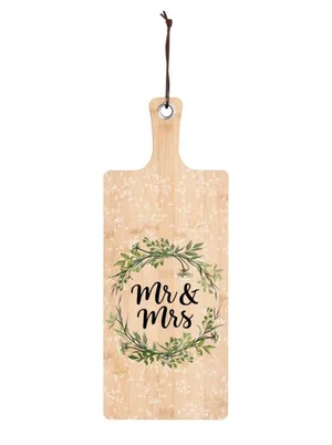 Serving Board Mr & Mrs