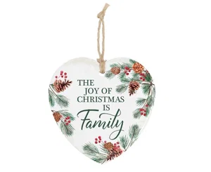 Heart Ornament Family