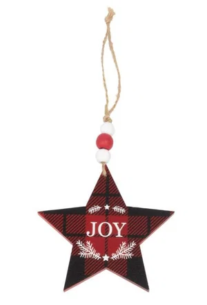 Christmas Orn Joy Star