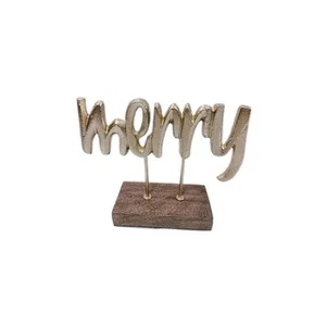 Merry Standing Sign