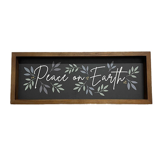 Image of Peace on Earth Sign