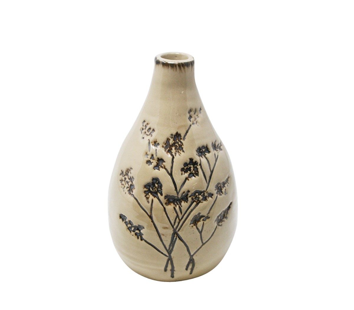 Image of Small Brown Statice Vase
