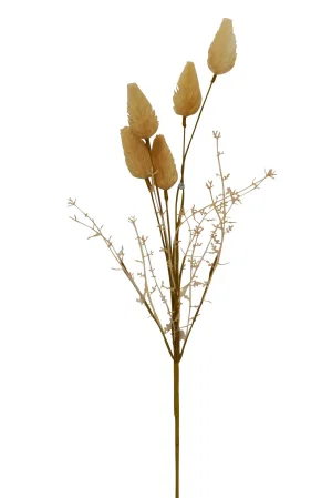 Pom Poms Beige Branch