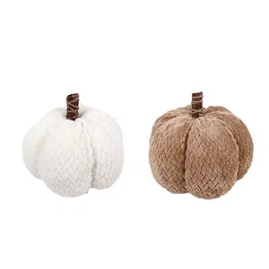 Asst Fleece Pumpkins Large