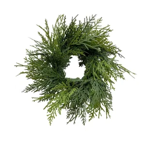 14" Fresh Touch Northern White Cedar Wreath