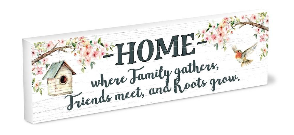 Shelfie Sitter Home - Where Family Gathers 3x9