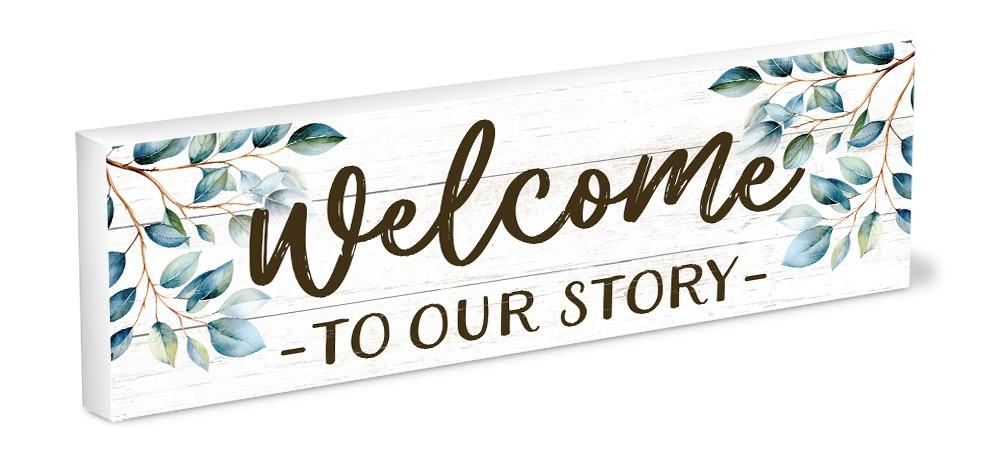 Image of Shelfie Sitter Welcome to Our Story 3×9