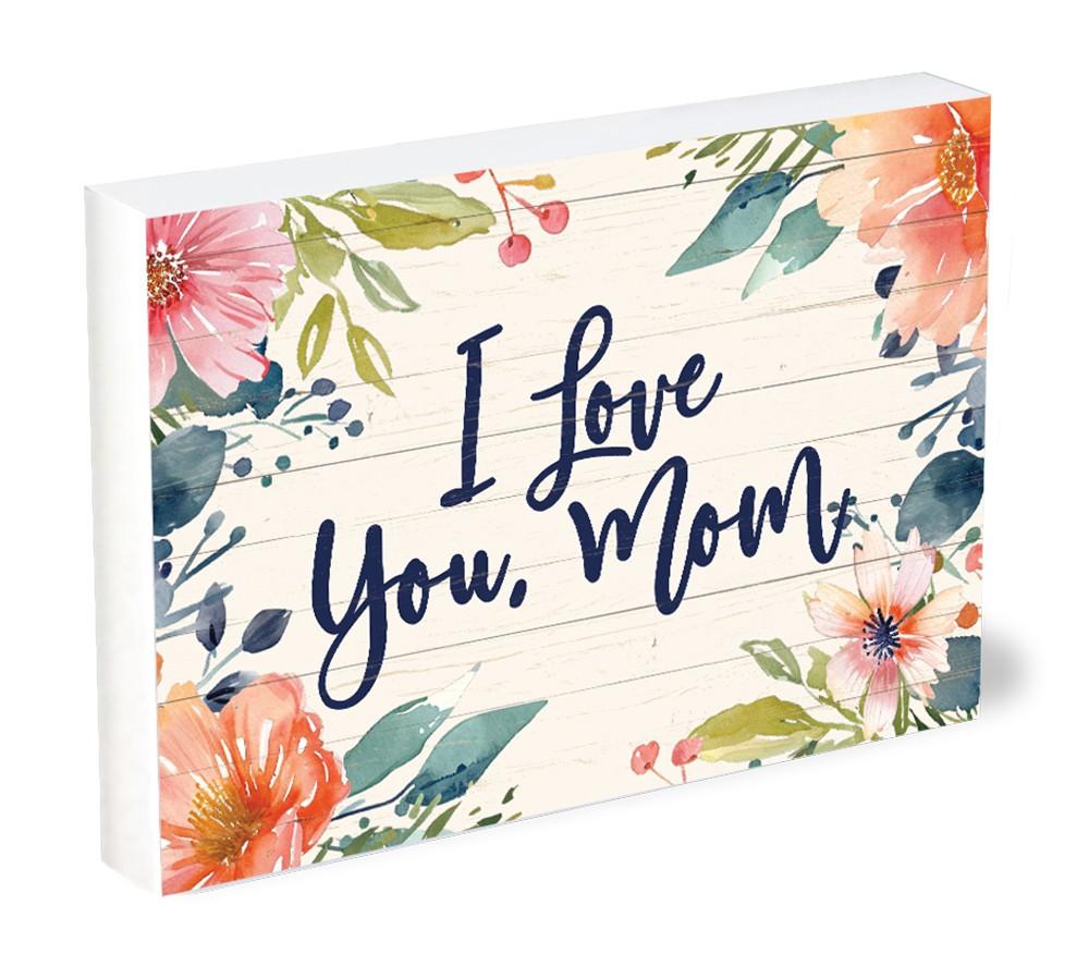 Image of Shelfie Sitter I Love You, Mom 4×5