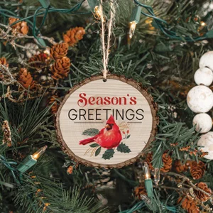 Barky Ornament - Season's Greetings