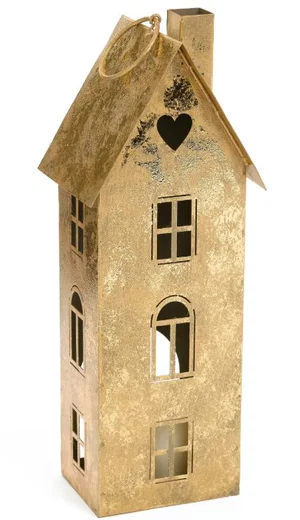 Iron Gold Decor House 4X10
