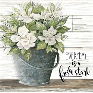 Pallet Art Every is a Fresh Start 18x18  1818PA-B0936B