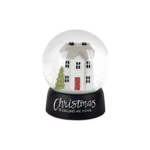 Christmas is Calling me Home Snow Globe