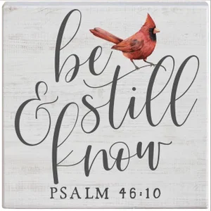Be Still Cardinal Block