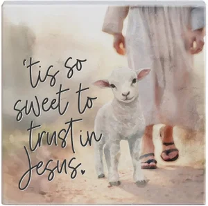 Tis So Sweet Lamb Block