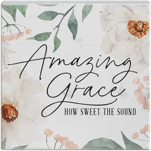 Amazing Grace Flowers Block