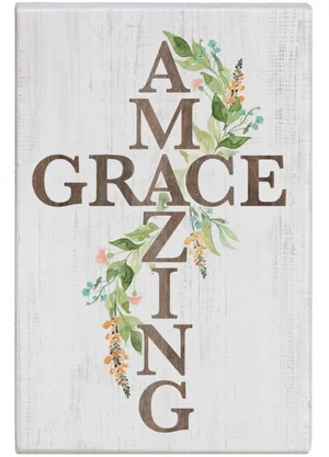 Amazing Grace Cross Block