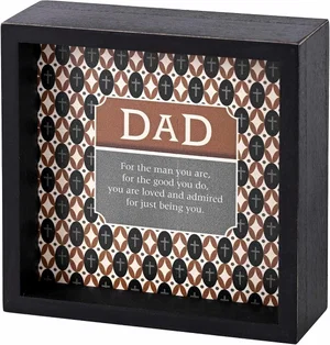 Tabletop Sign - Dad 6"