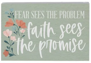 Faith Sees Promise Block