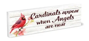 Cardinals Appear 3"x9" Shelfie