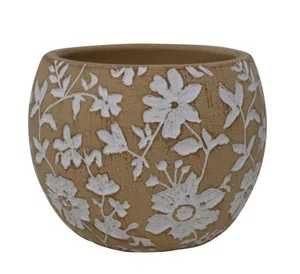 Pot White Flowers Small