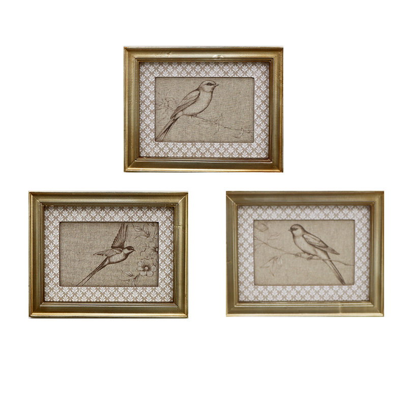 Image of 3 Asst. Bird Prints (Sold Invuidually)