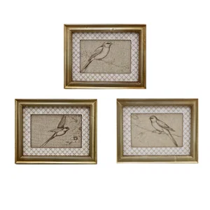 3 Asst. Bird Prints (Sold Invuidually)